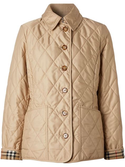 burberry quilted jacket sizing|Burberry quilted jacket outlet.